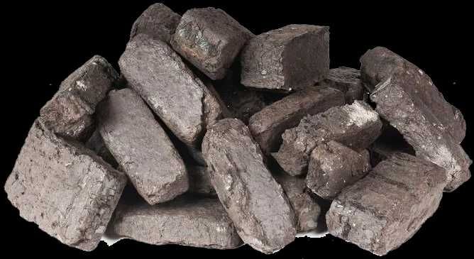 Brykiet torfowy na palecie