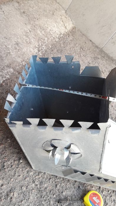 Водосточна воронка оцинковка