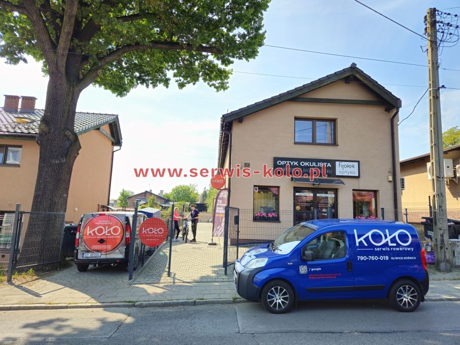 SERWIS ROWEROWY KOŁO - KAROL ROGOŻA Gliwice - Sośnica darmowy dojazd