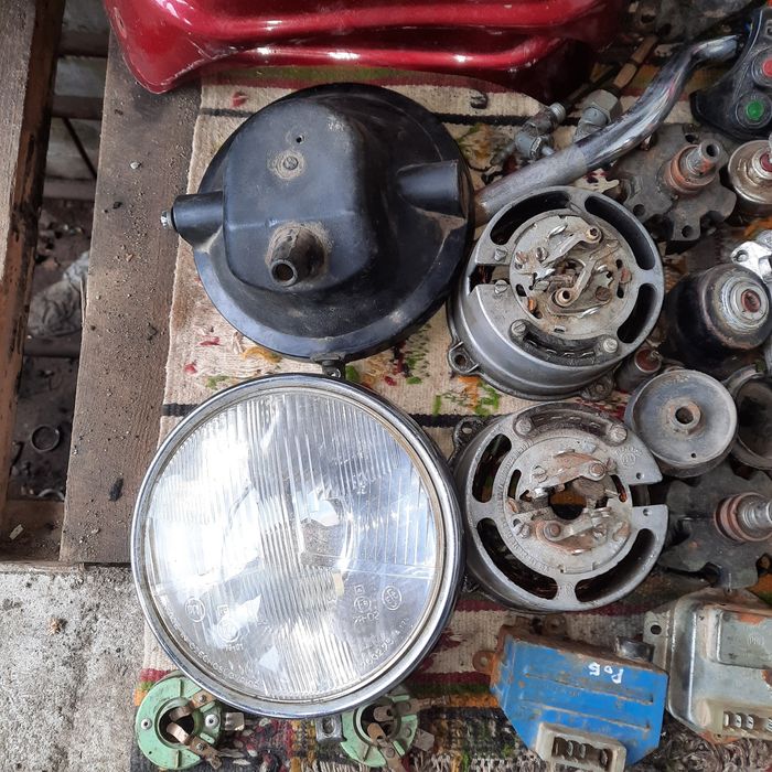 Поворот,,фара генератор ява 350 Jawa 638 проводка
