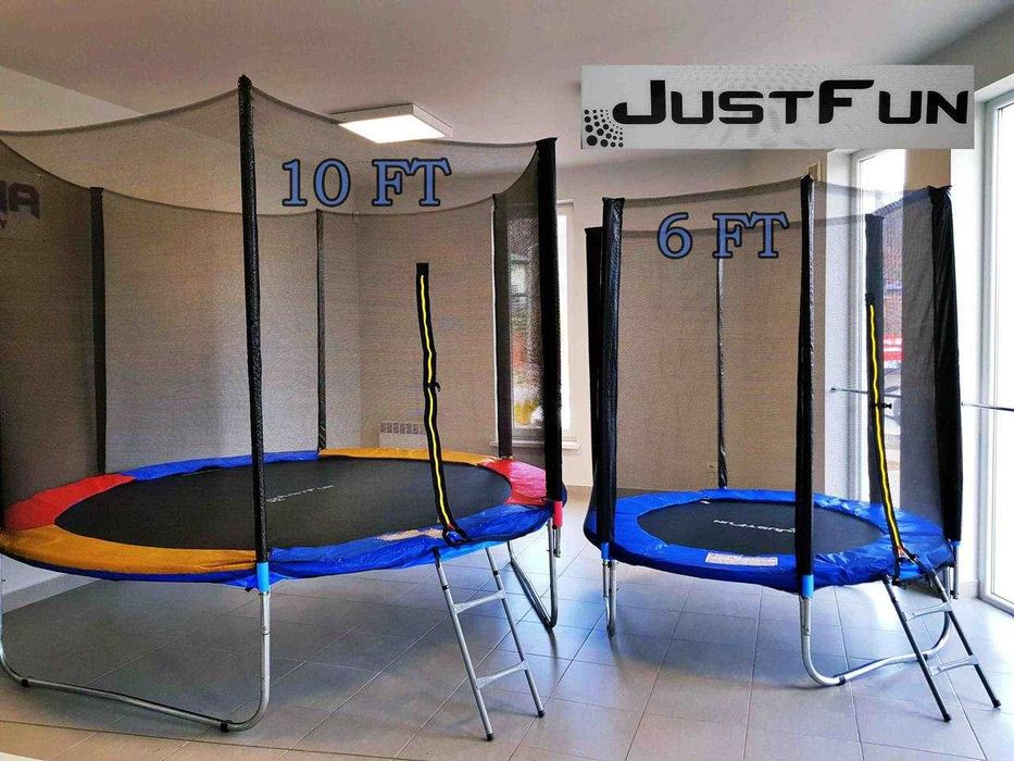 Батут 183,252,312,374 см SkyJump  виробник Польща склад тому дешевше