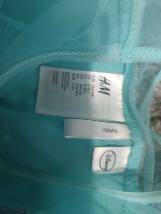 Vestido carnaval Elsa Frozen