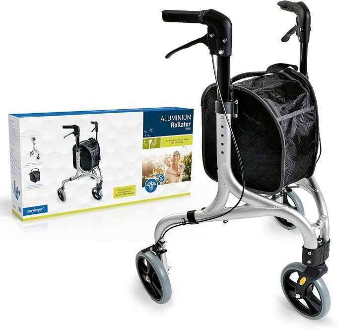 WEINBERGER stabilny, bardzo lekki i zwrotny chodzik na kółkach