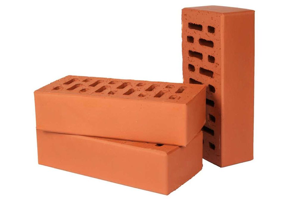 Cegła klinkier LODE JANKA dziurawka CZERWONA NATURALNA