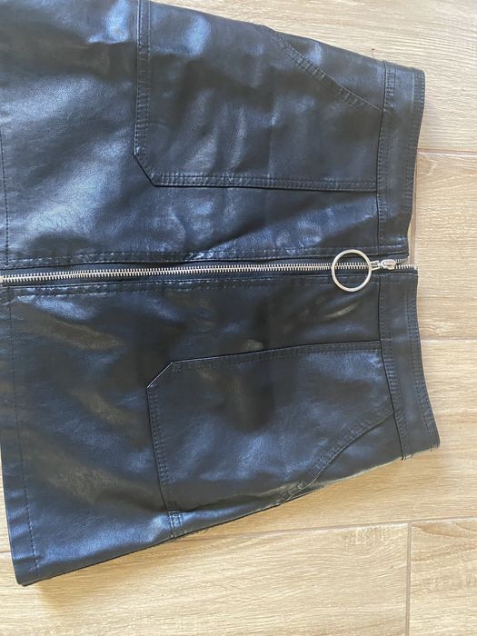 Спідничка екошкіра