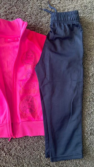 Fato Treino menina (c/ casaco), Princesas Disney