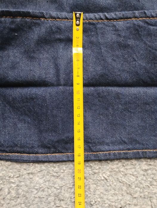 Nowa torba shopper jeansowa Mango duża