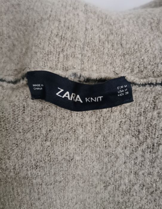 ZARA kardigan waterfly z wełną