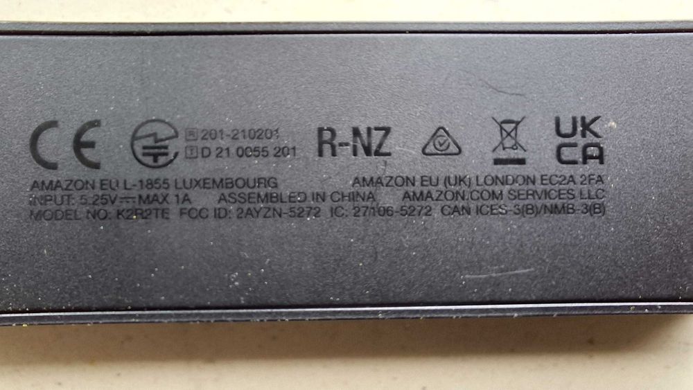 Amazon Fire TV Stick 4K Max - Como novo + Adaptador Ethernet