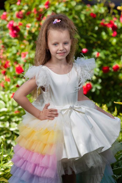 Пишна та яскрава сукня