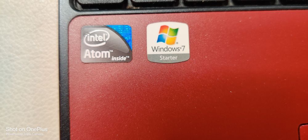 Notebook Acer Aspire One1