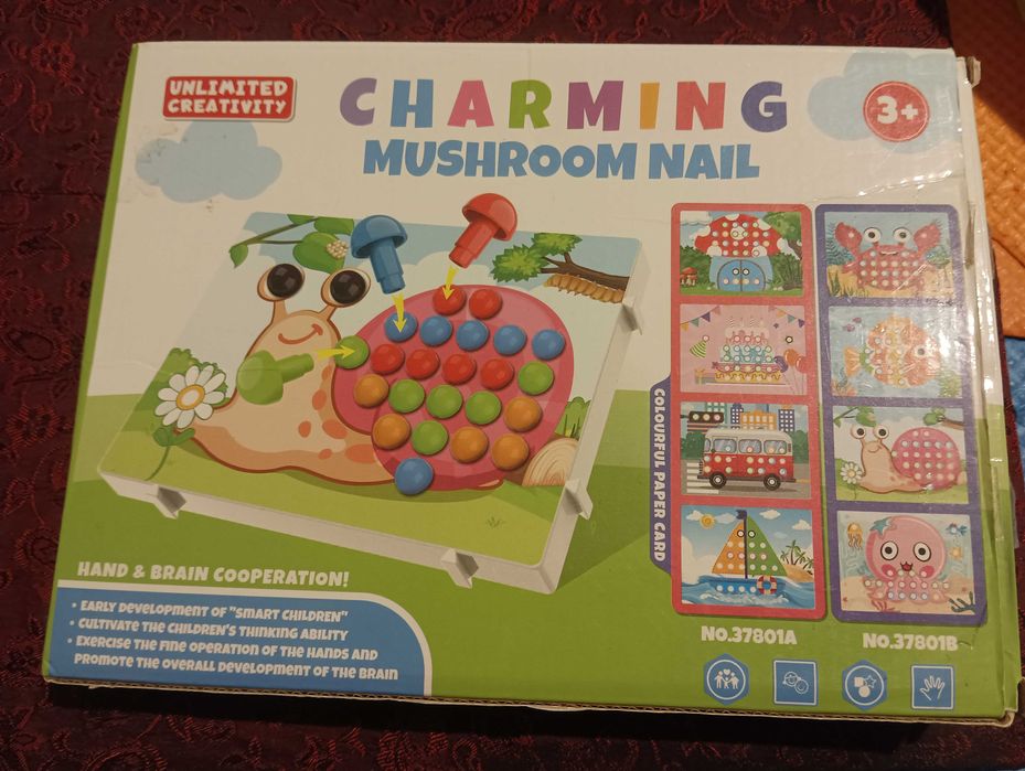 Мозаїка Mushroom Nail