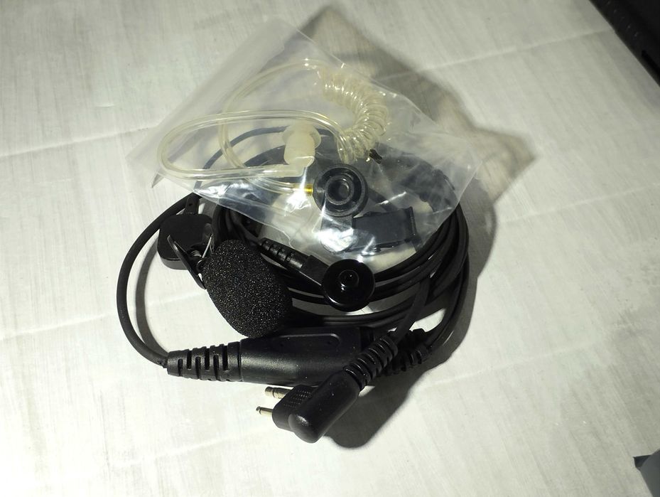 ×× PTT Гарнитура для Рации Motorola [2-pin] • Тангента • Наушник