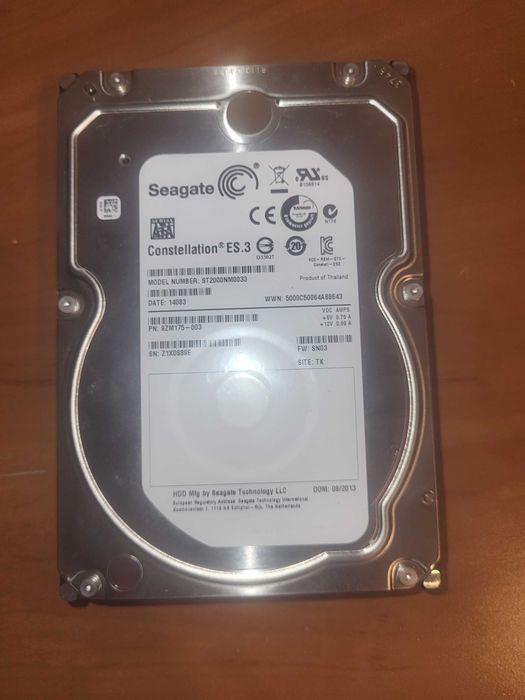Dysk twardy Seagate 2TB