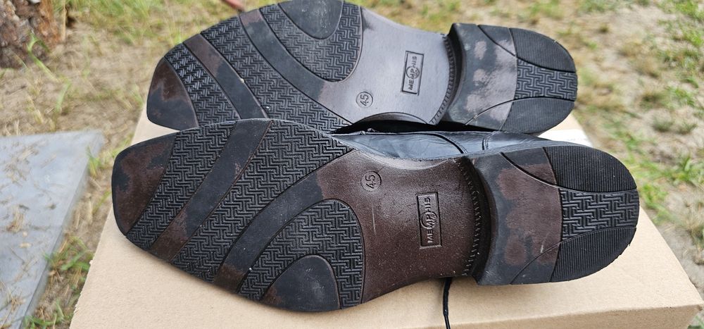 Memphis One skórzane męskie buty rozmiar 45 wkładka 31cm używane