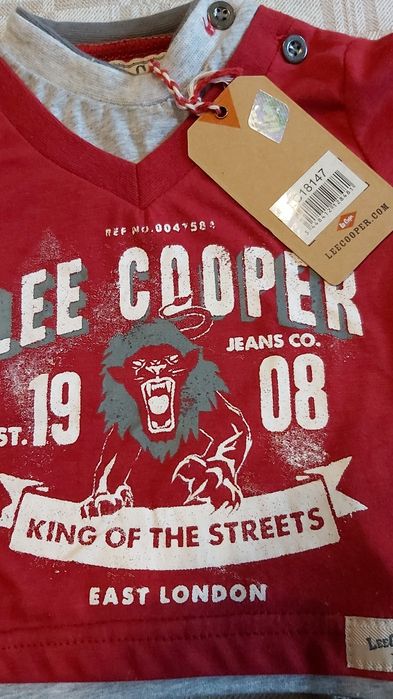 Ubranko chłopięce Lee Cooper spodenki i bluzeczka