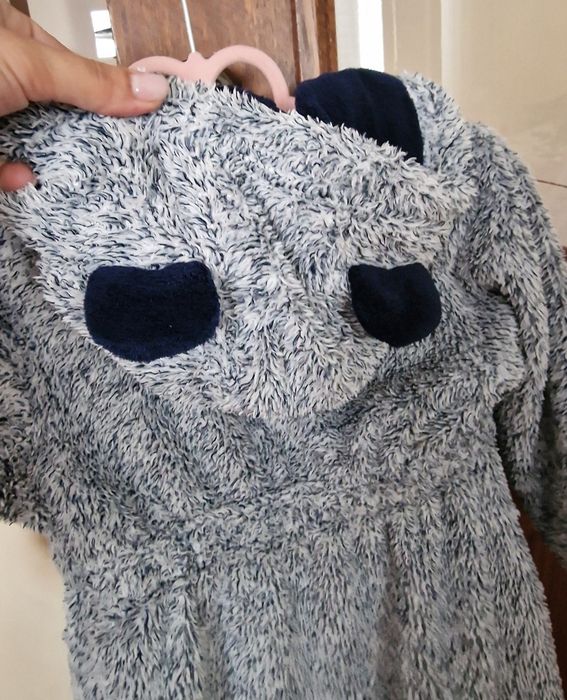 Теплющий махровий халат для дівчинки або хлопчика 2 - 4 рочки