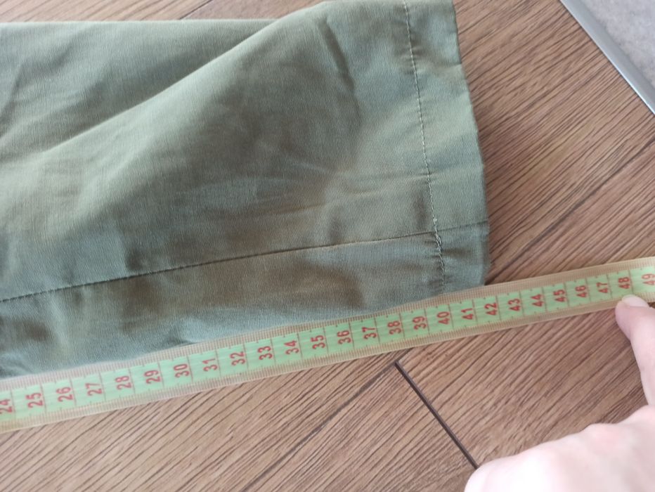 Kurtka parka, płaszcz przeciwdeszczowy rozmiar 34/XS Sinsay kolor khak