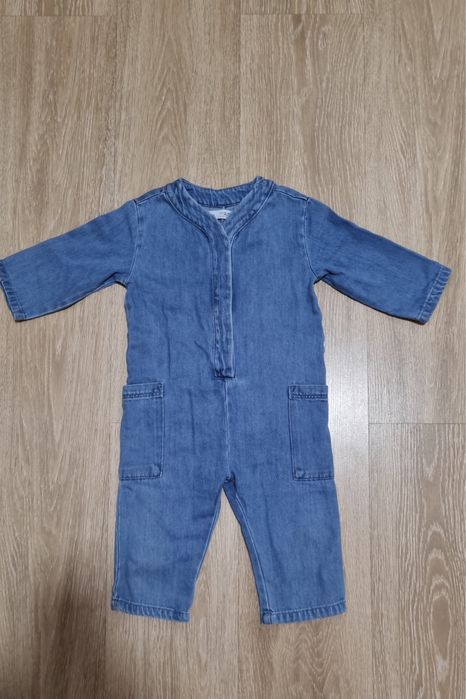 Джинсовый Комбинезон Zara 86 размер