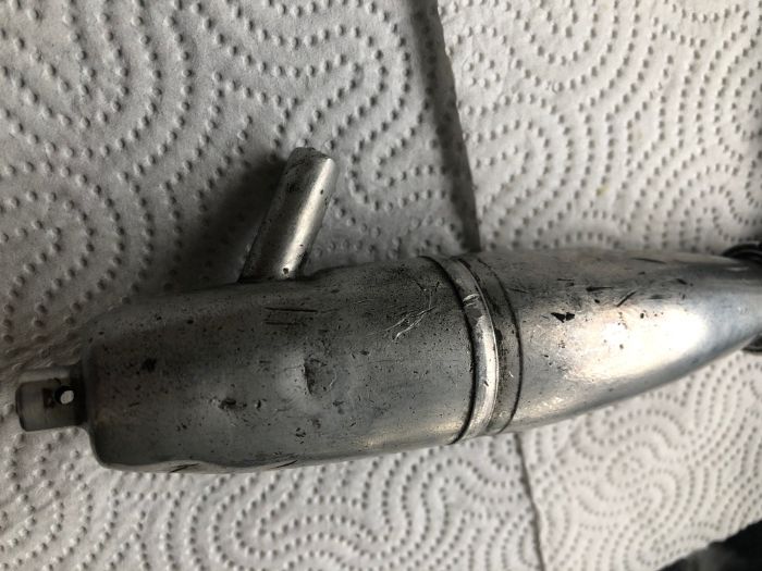 Lote de 4 escapes 1/8 nitro