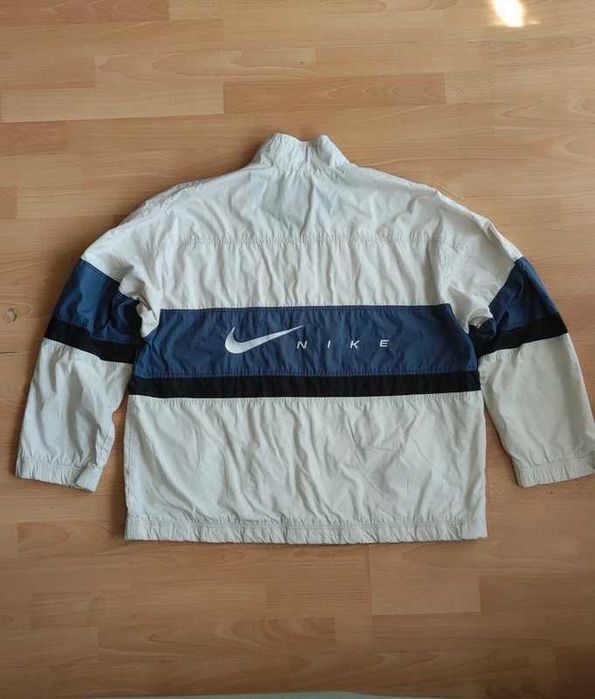 Nike 1990s lightweight embroidered spellout track jacket