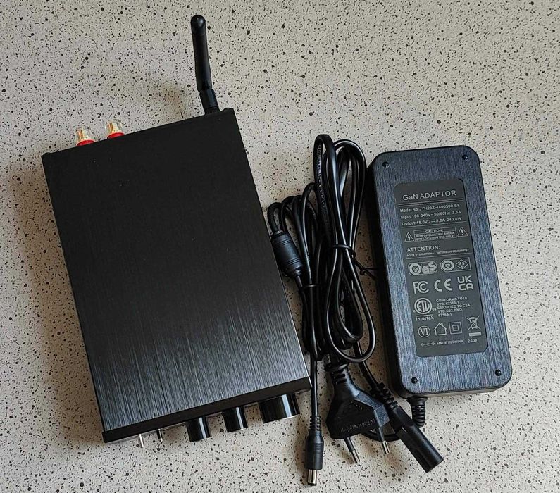 Підсилювач AIYIMA A07 PRO TPA3255 300 Вт x 2 Bluetooth 5.2. Блок живлення 48V 5A. Нове.
