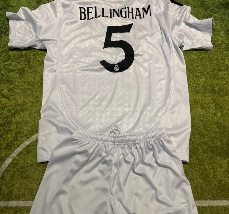 Real Madryt koszulka + spodenki Bellingham 9-11 lat 145-155 CM 24/25