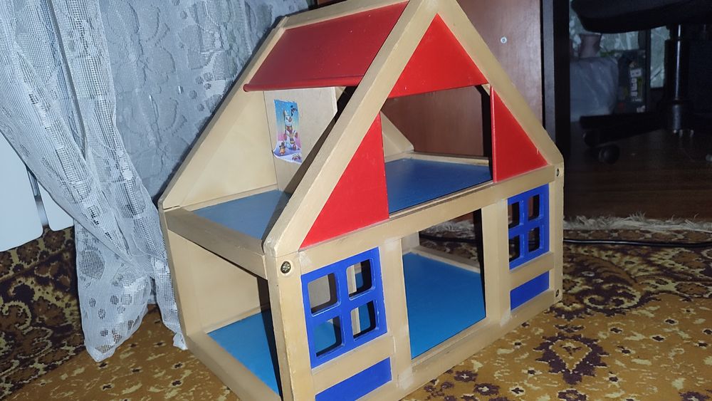 домик для кукол из дерева