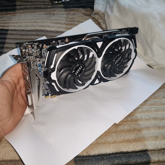 rx 580 msi armor 8gb под восстановление
