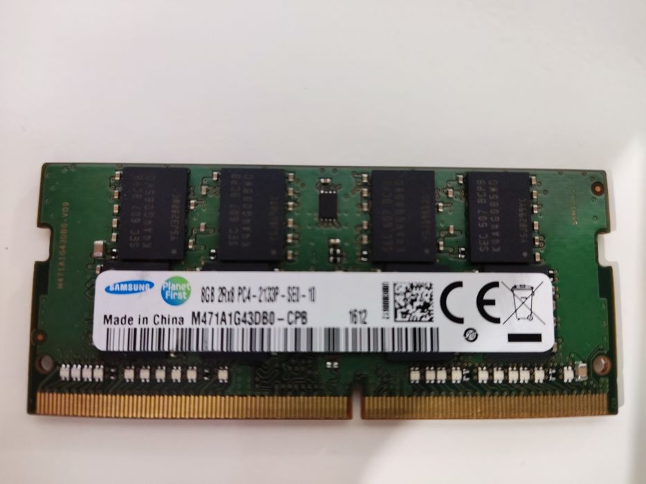Memória 8 GB de RAM DDR3