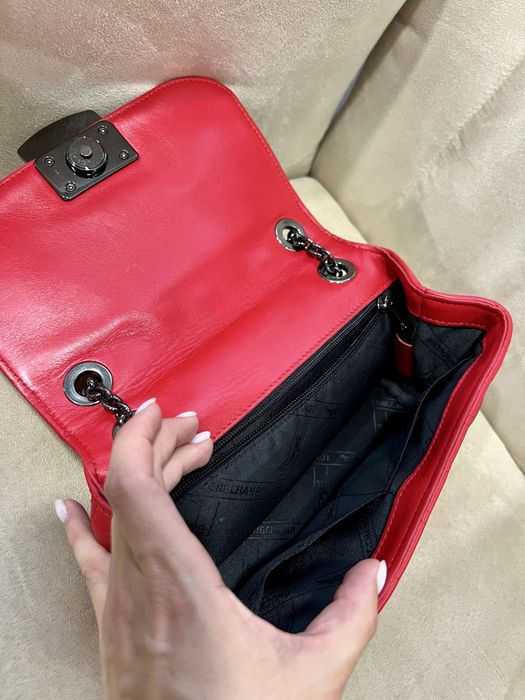 Сумка longchamp brioche червона