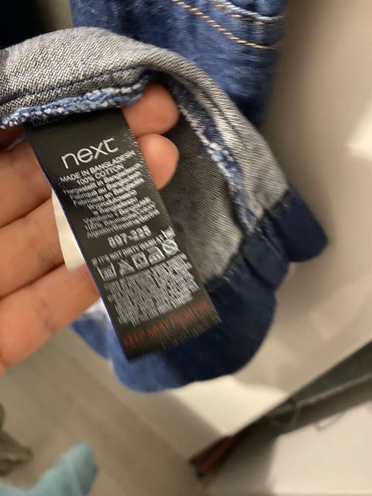 Sukienka dżins jeansowa S NEXT