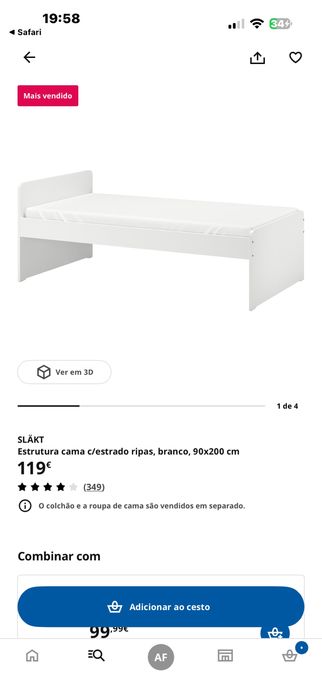 Cama släkt 90x200