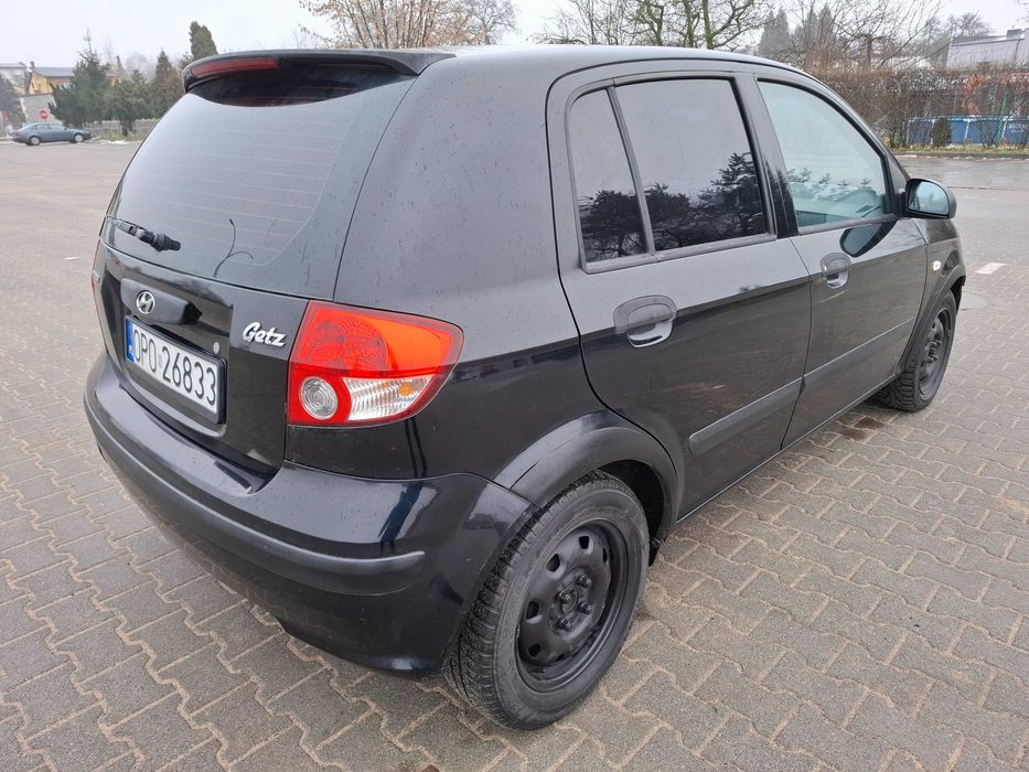 Hyundai Getz 1.1 Benzyna Manual 5-Drzwi Klima Ważne Opłaty Sprawny