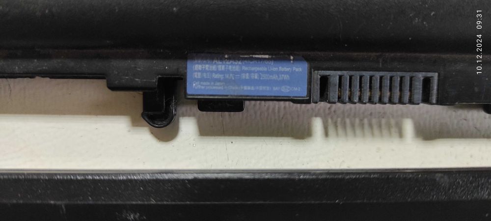 Батареї для ноутбуків