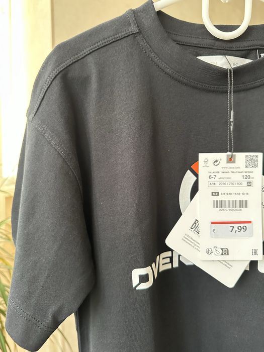 Оверсайз футболка Zara 6-7 років 122 см