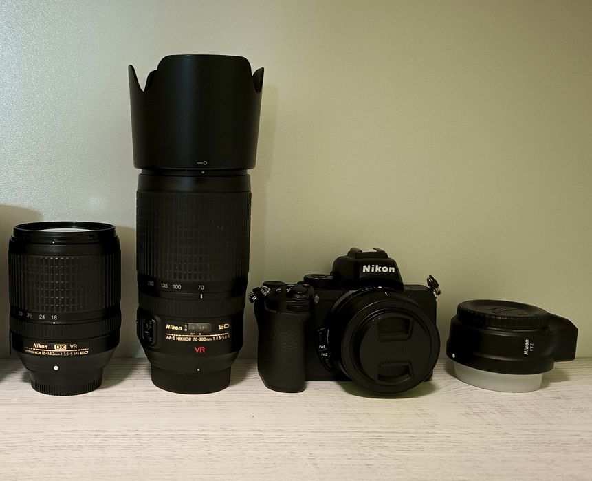 Aparat Nikon Z50 – stan idealny | Bogaty zestaw obiektywów