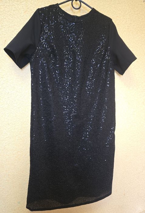 Сукня та тренч чорного кольору, комплект