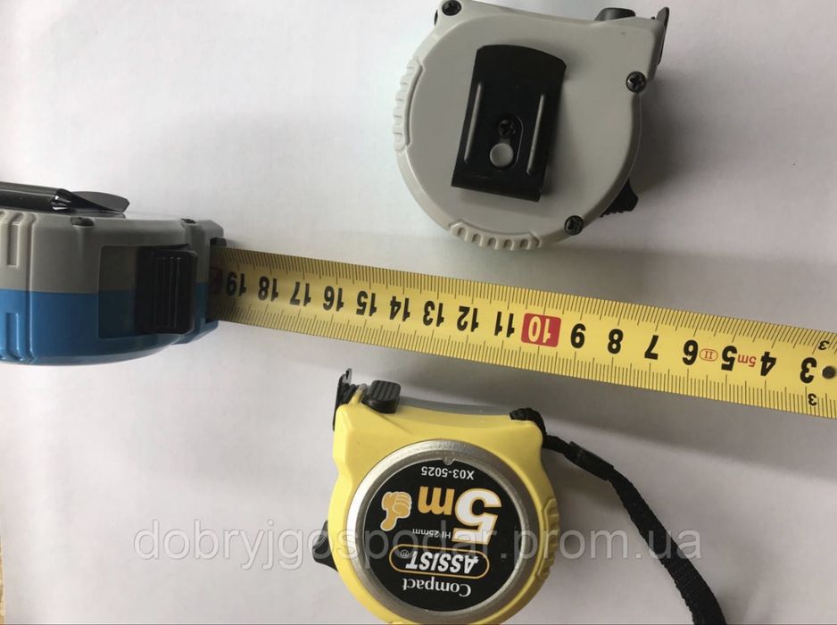 Рулетка  премиум класса Compact ASSIST. Ударостійка.