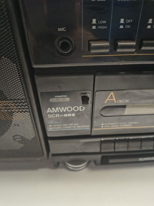 Radiomagnetofon amwood SCR-888