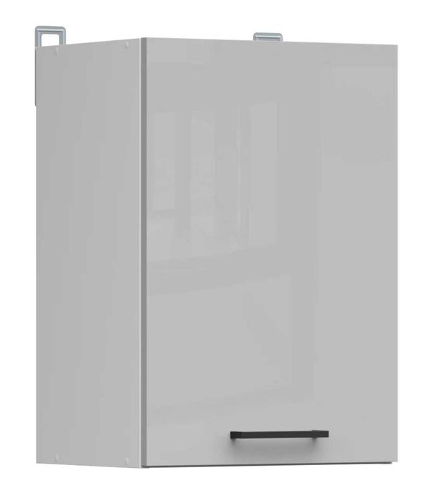 Szafka kuchenna górna Junona Line 40 cm lewa/prawa jasny szary połysk