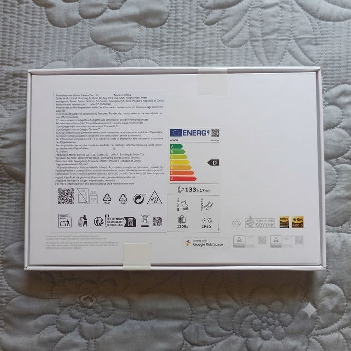 Tablet Honor X8a 128GB WiFi – Ecrã 11" 90Hz (Selado)