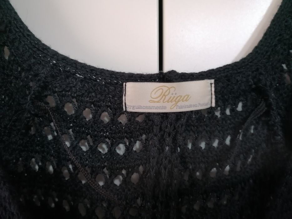 Vestido preto da Ruga
