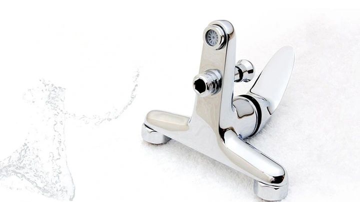 Bateria Wannowa Prysznicowa Ścienna Kran Wanny  + Zestaw Wąż Słuchawka