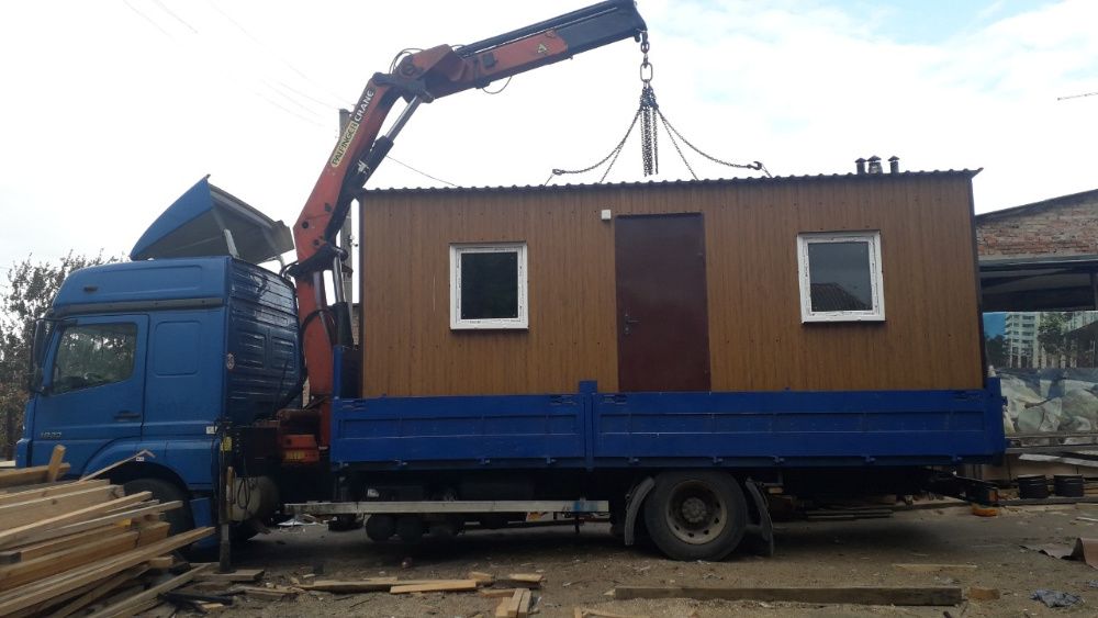 Послуги крана. Вантажоперевезення. Кран маніпулятор 8т.