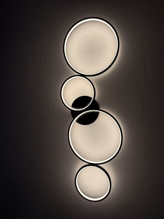 Lampa sufitowa LED GoodHome Samana 2700 lm 3000 K czarna DIM