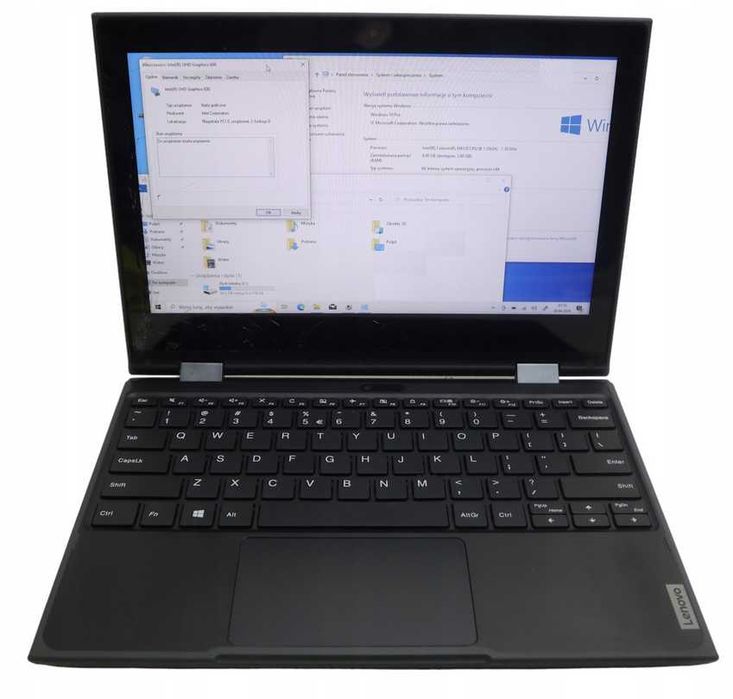 Сенсорний ноутбук-трансформер Lenovo 300e 11.6"/4GB RAM/120GB SSD W11