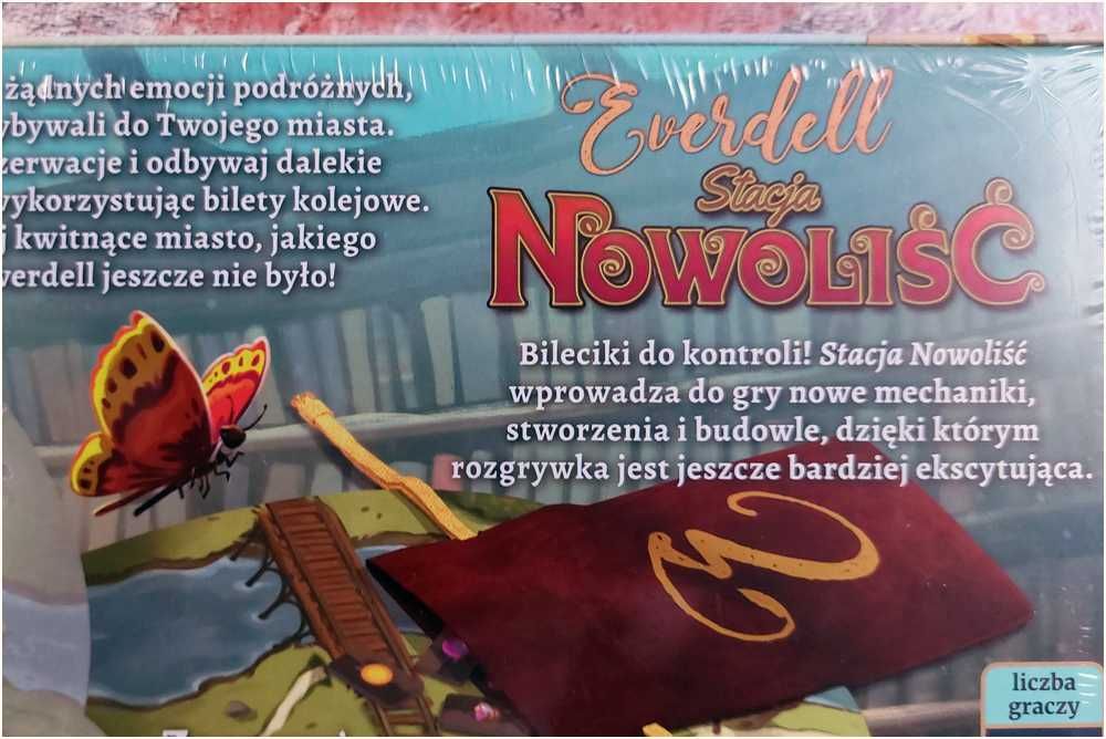 Everdell Stacja Nowoliść - ogromny dodatek gra planszowa