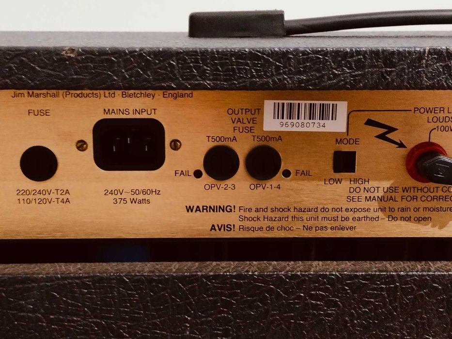 Marshall JCM 900 Combo 100 watt stan bdb