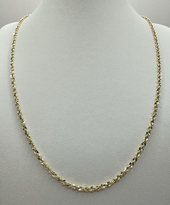 Złoty Damski Łańcuszek Splot Irydia Pr.585 NOWY !!!